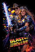Blast to the 80s Live Stickers | Retro Radio, Music & Neon Nostalgia Decals