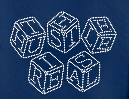 Faith & Empowerment Rhinestone Transfers for Tote Bags