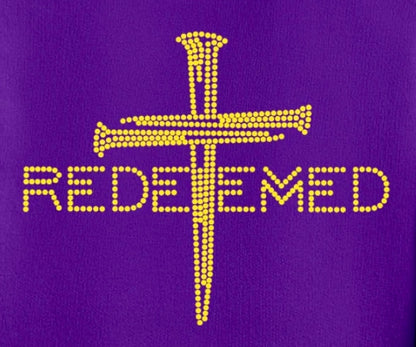 Faith & Empowerment Rhinestone Transfers for Tote Bags