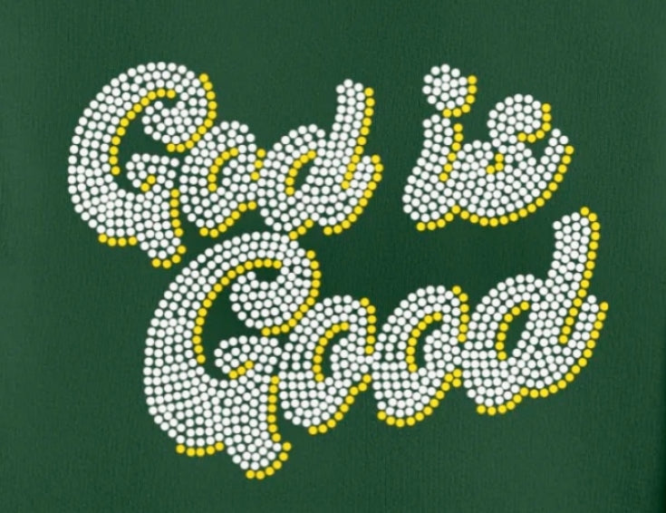 Faith-Based Rhinestone Heat Transfers for Tote Bags – Inspirational Christian Designs