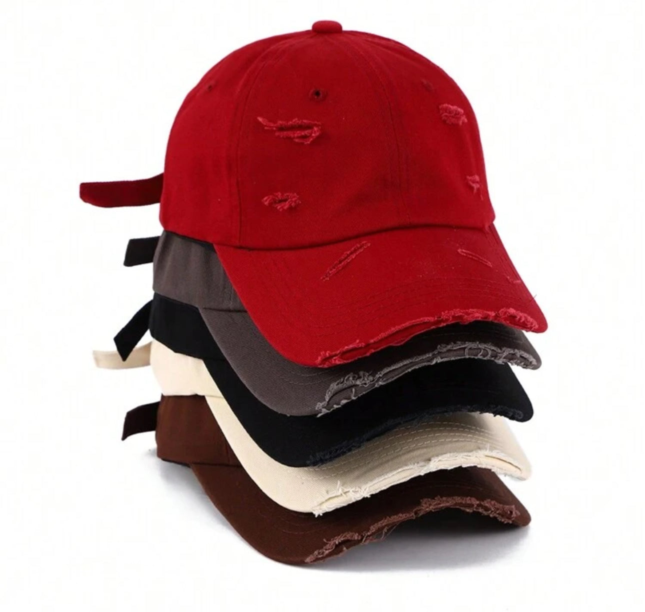 Vintage Distressed Dad Hat - Edgy & Stylish Graphic Design Cap