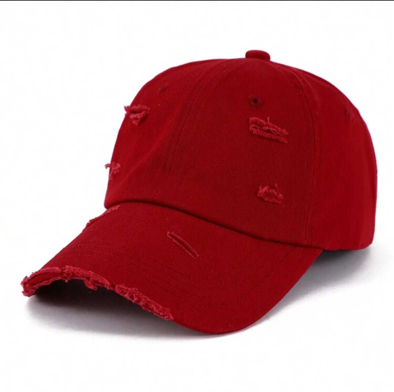 Vintage Distressed Dad Hat - Edgy & Stylish Graphic Design Cap