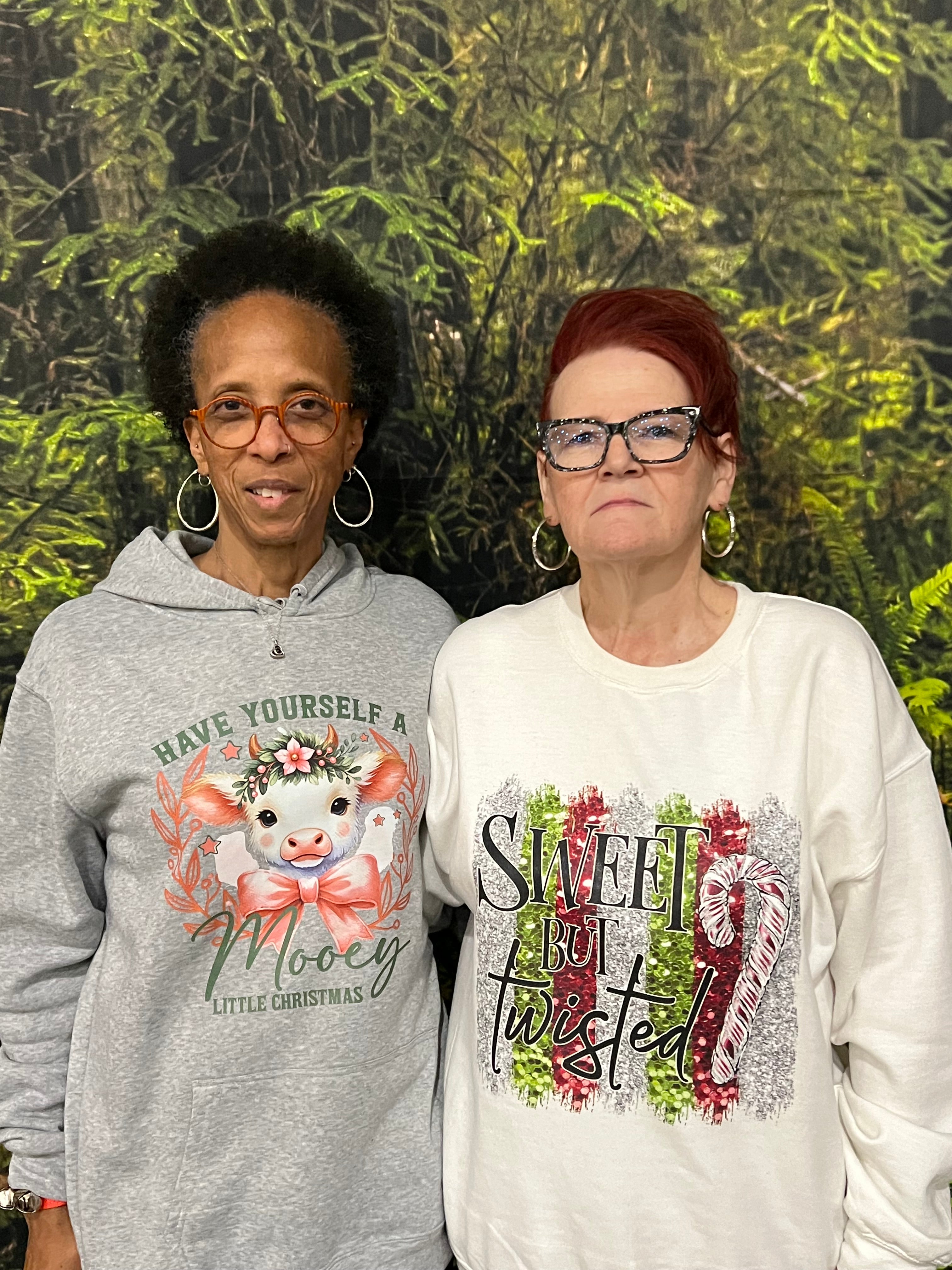 Have Yourself A Mooey Little Christmas T-shirt, Long Sleeve T-shirt or Sweatshirt