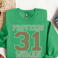 Proverbs 31 Woman Rhinestone Sweatshirt | Christian Bling Apparel