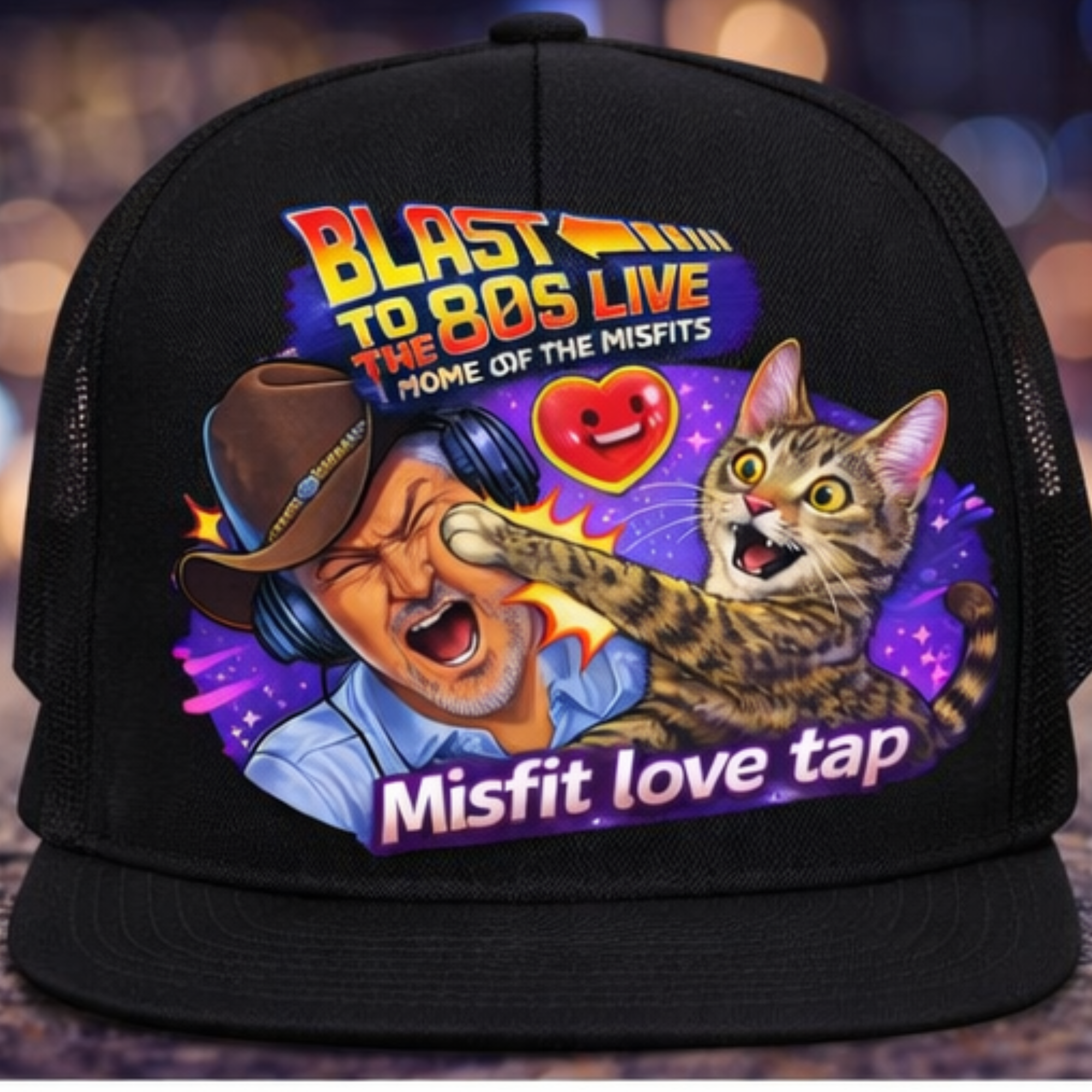 Blast to the 80s Live Trucker Hats | Multiple Colors & Designs