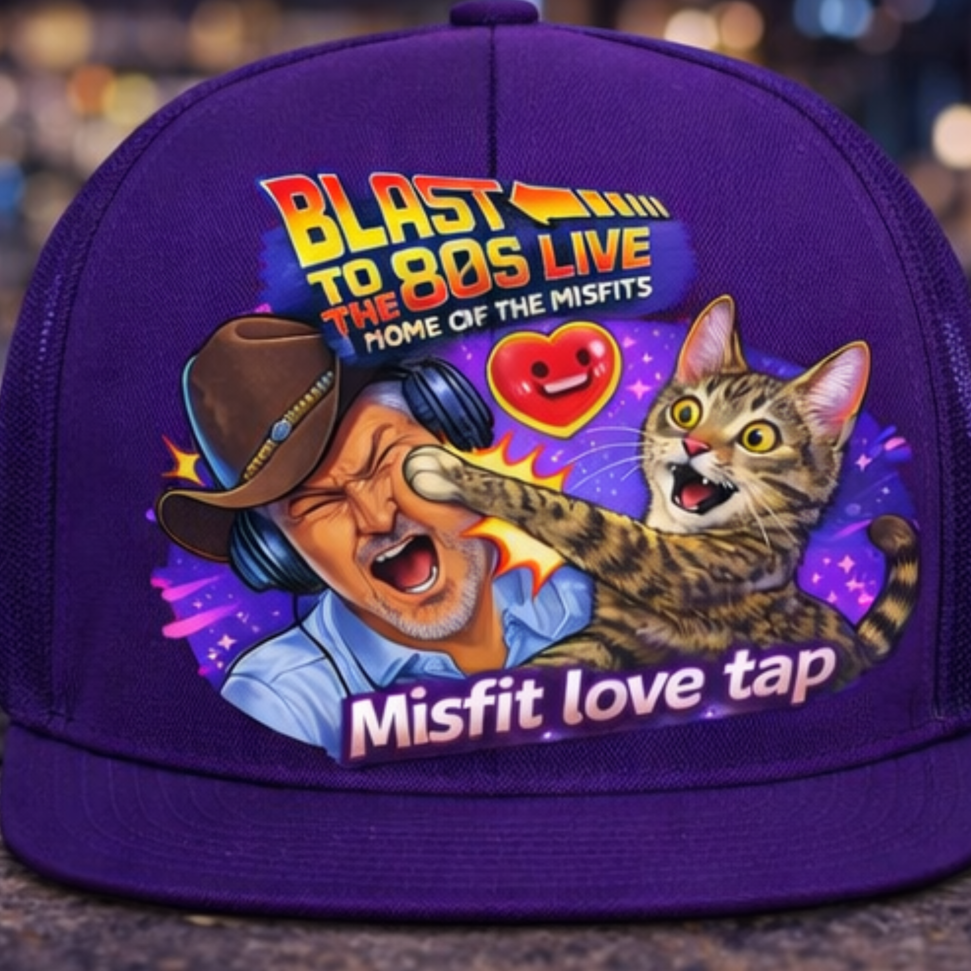 Blast to the 80s Live Trucker Hats | Multiple Colors & Designs