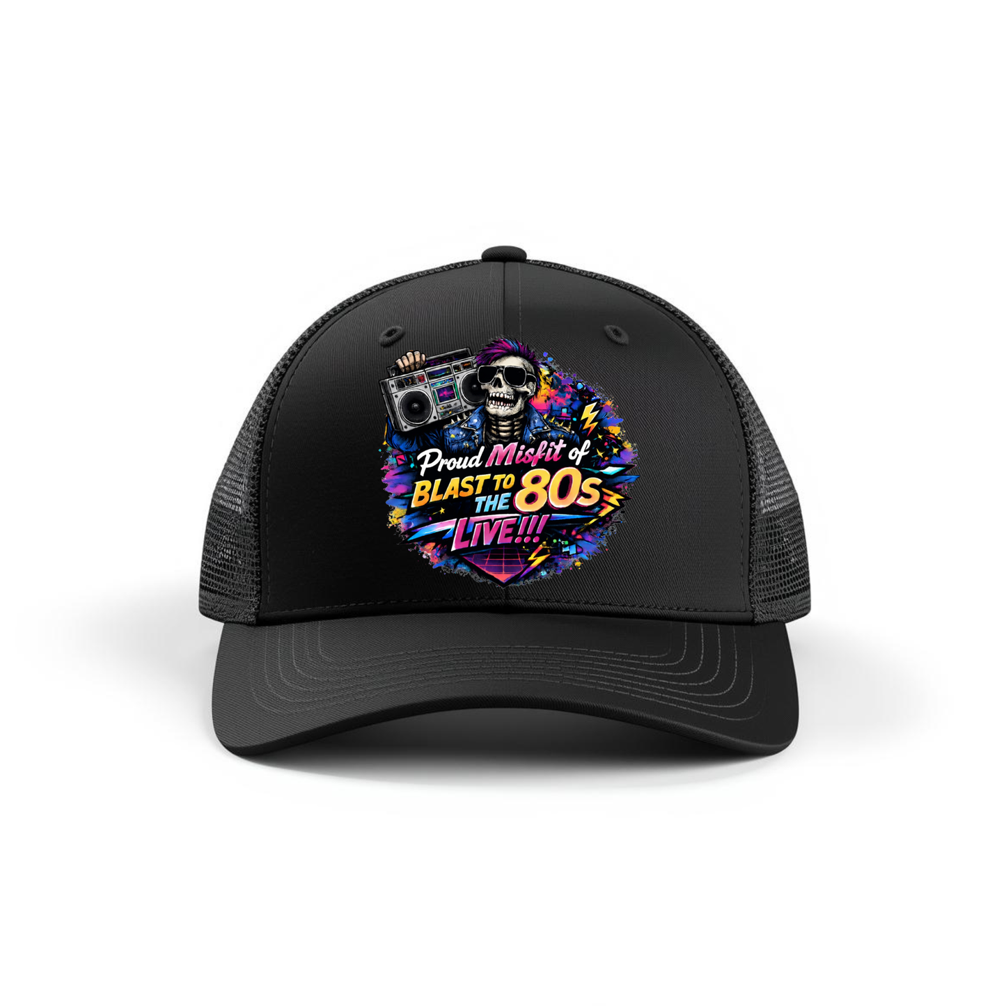 Blast to the 80s Live Trucker Hats | Multiple Colors & Designs