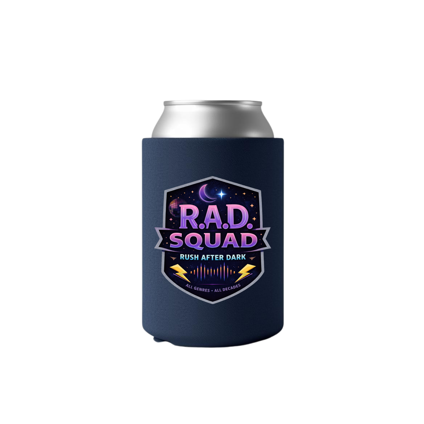 R.A.D.-ish Koozie | Rush After Dark Insulated Drink Holder