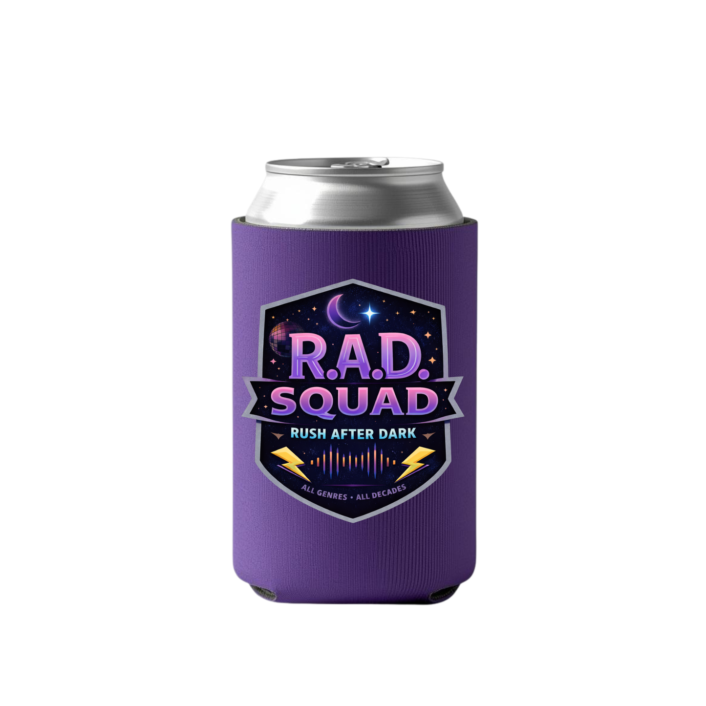 R.A.D.-ish Koozie | Rush After Dark Insulated Drink Holder