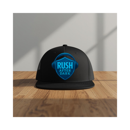 R.A.D.-ish & Rush After Dark Trucker Hats | Retro Music Style Headwear