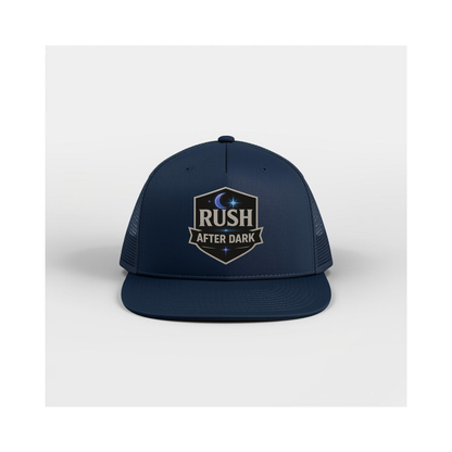 R.A.D.-ish & Rush After Dark Trucker Hats | Retro Music Style Headwear