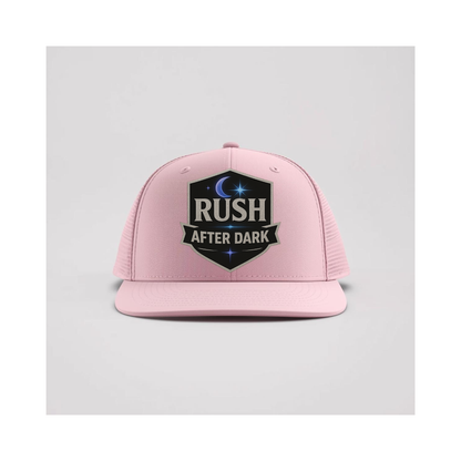 R.A.D.-ish & Rush After Dark Trucker Hats | Retro Music Style Headwear