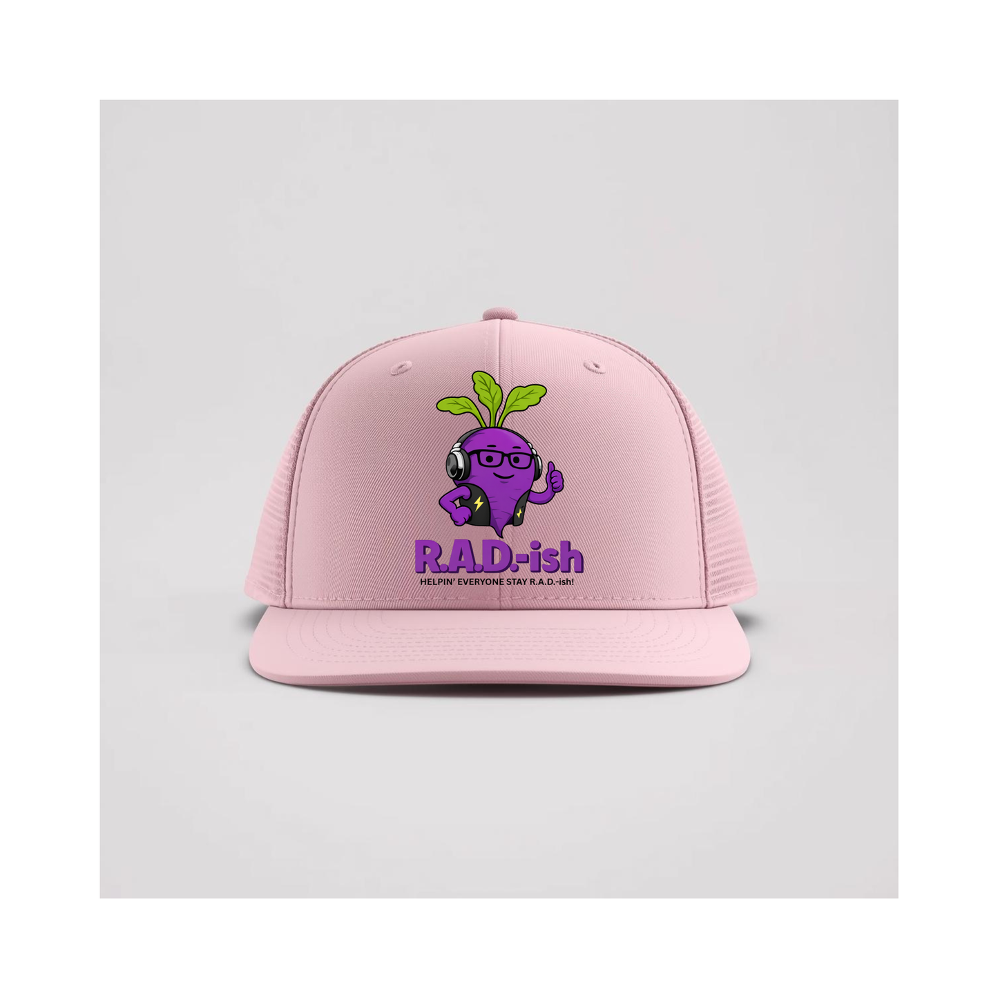 R.A.D.-ish & Rush After Dark Trucker Hats | Retro Music Style Headwear