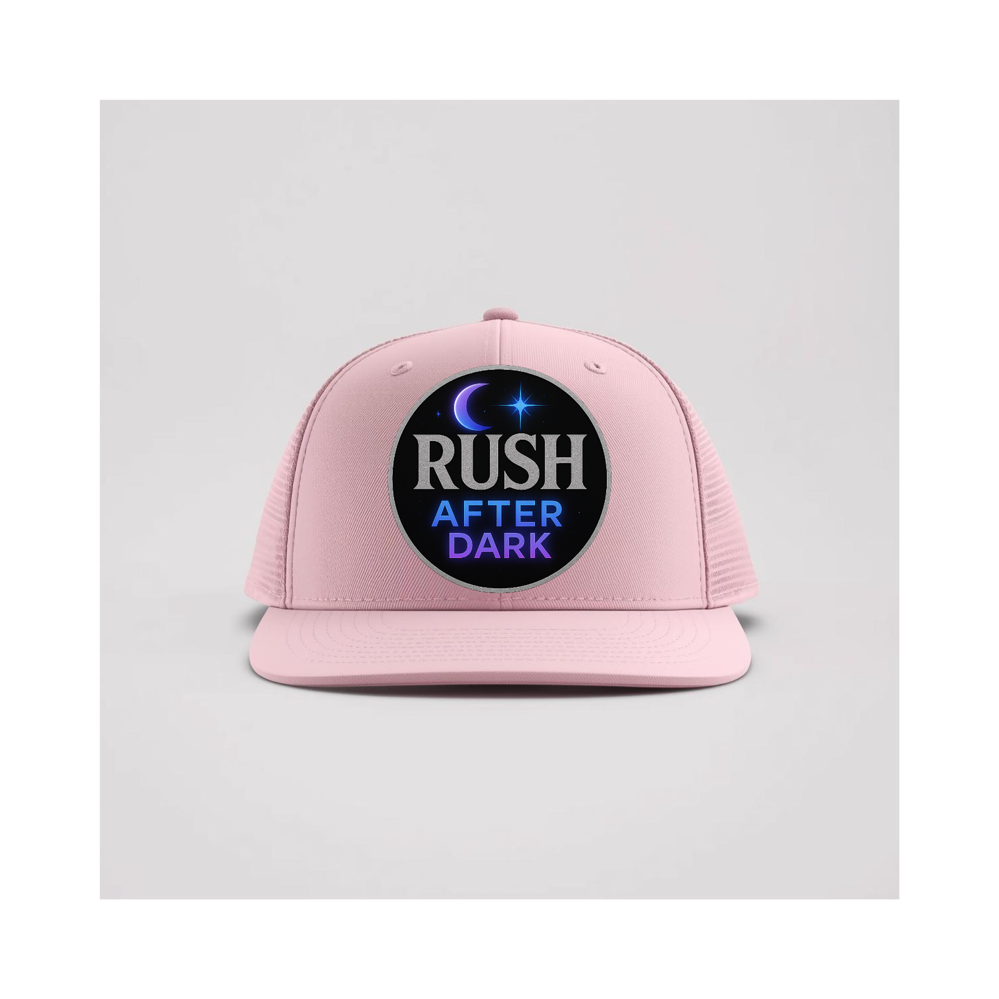 R.A.D.-ish & Rush After Dark Trucker Hats | Retro Music Style Headwear