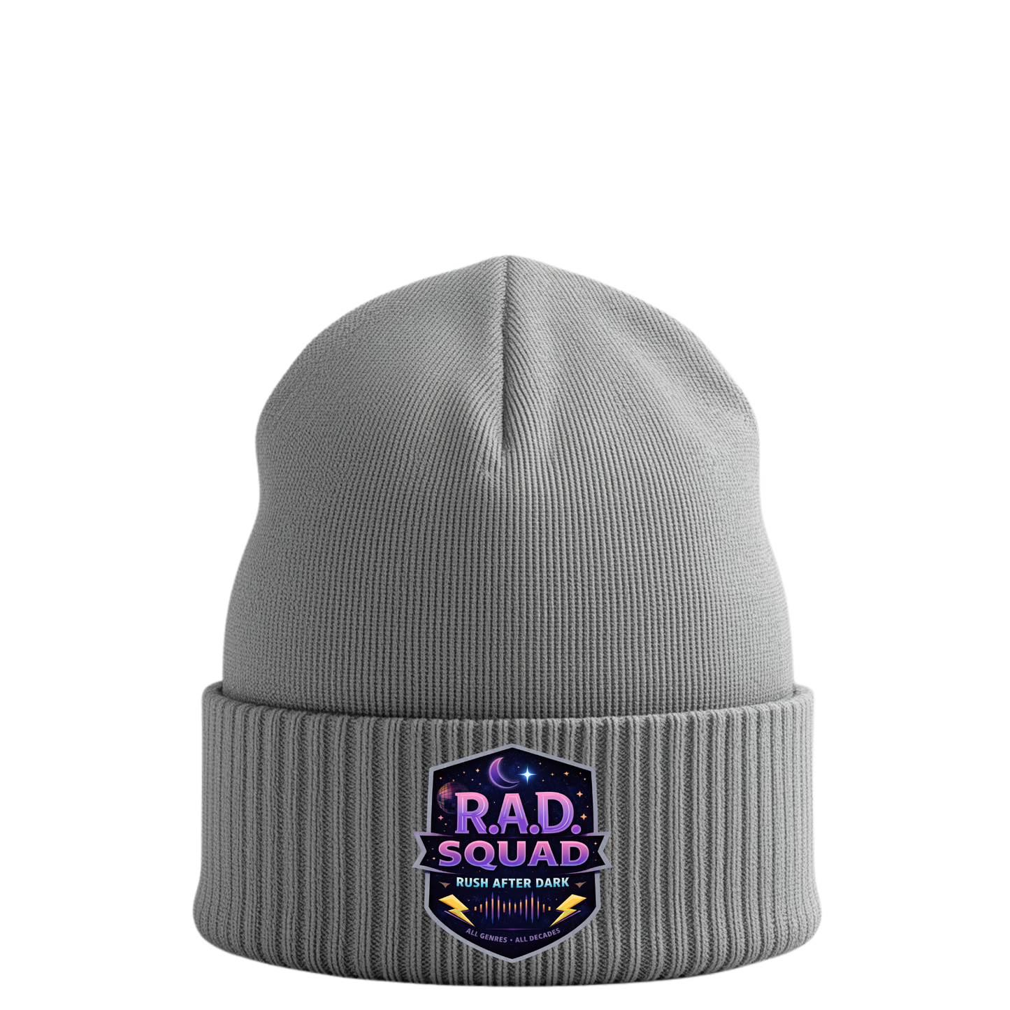 Rush After Dark Beanie | Music Logo Knit Hat for DJs & Music Lovers