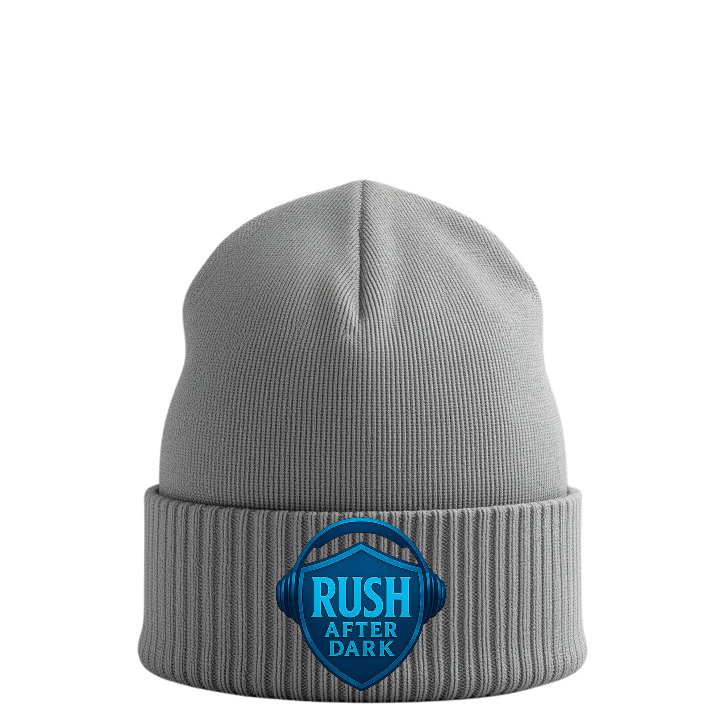 Rush After Dark Beanie | Music Logo Knit Hat for DJs & Music Lovers