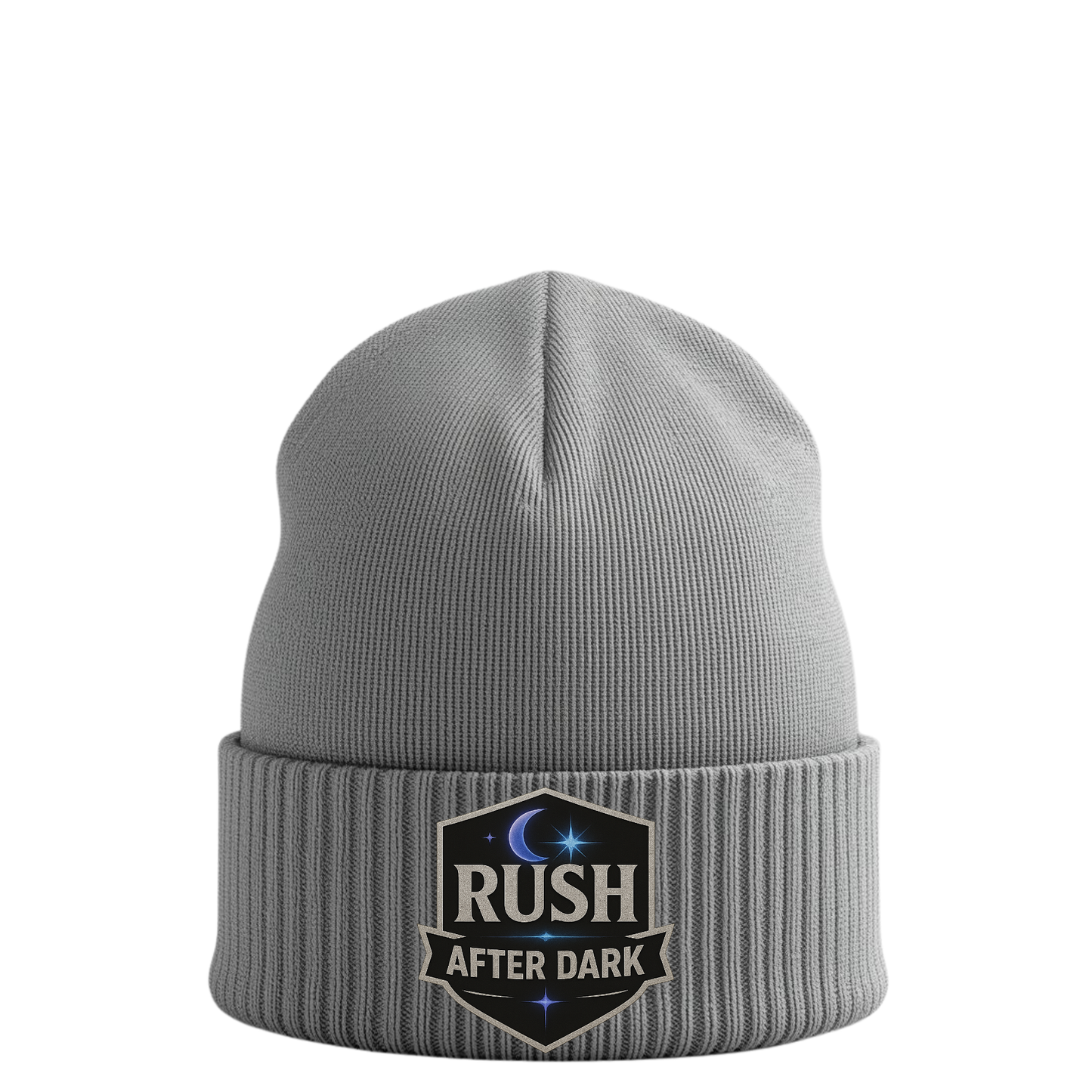 Rush After Dark Beanie | Music Logo Knit Hat for DJs & Music Lovers