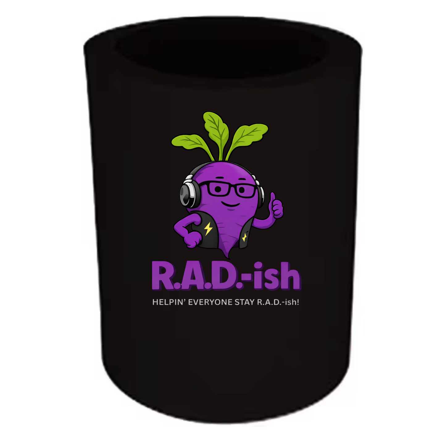 R.A.D.-ish Koozie | Rush After Dark Insulated Drink Holder