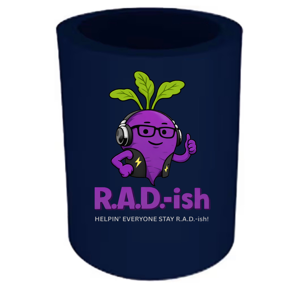 R.A.D.-ish Koozie | Rush After Dark Insulated Drink Holder