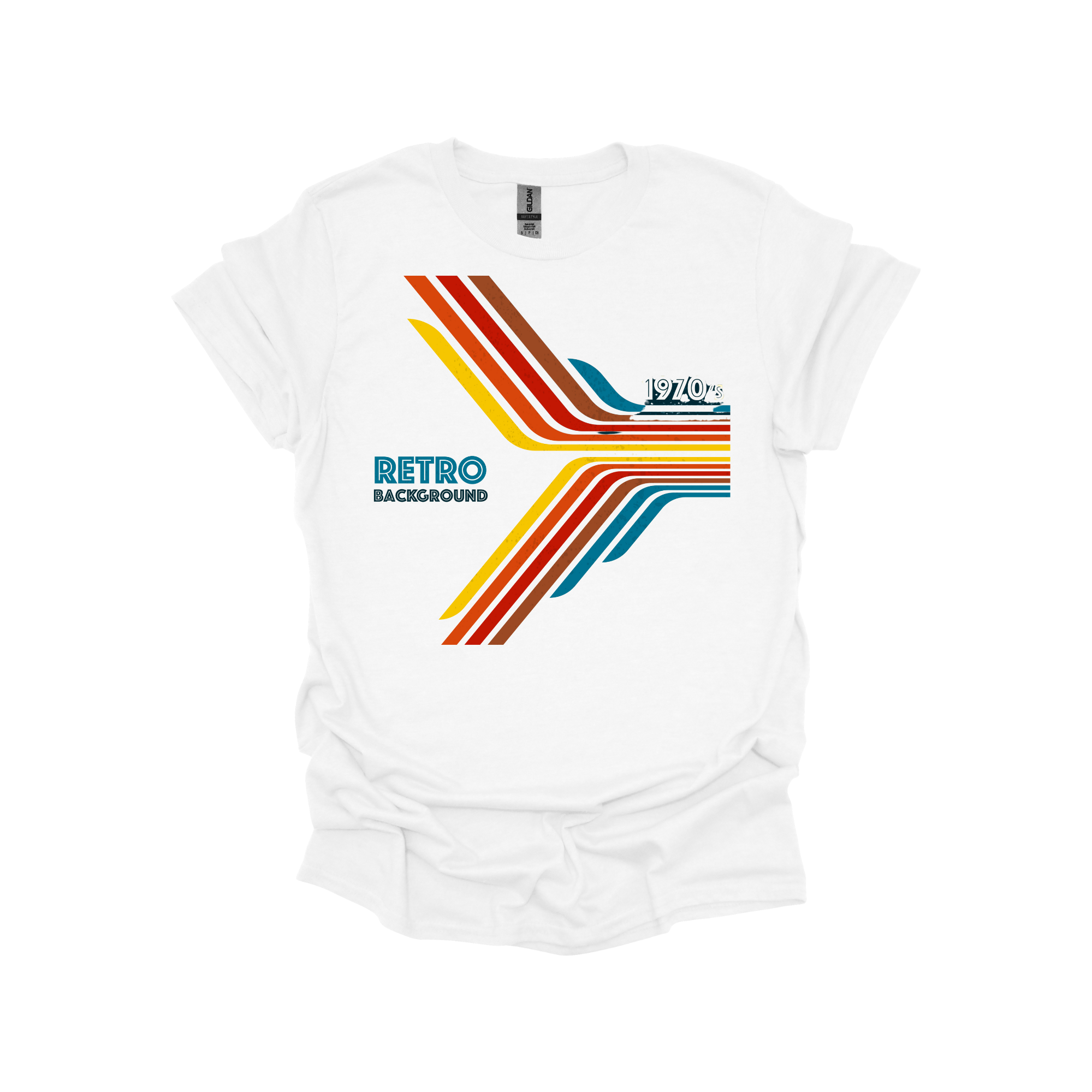 Retro 1970s Vintage Aesthetic T or Graphic Sweatshirt – Bold, Colorful & Timeless Throwback Style