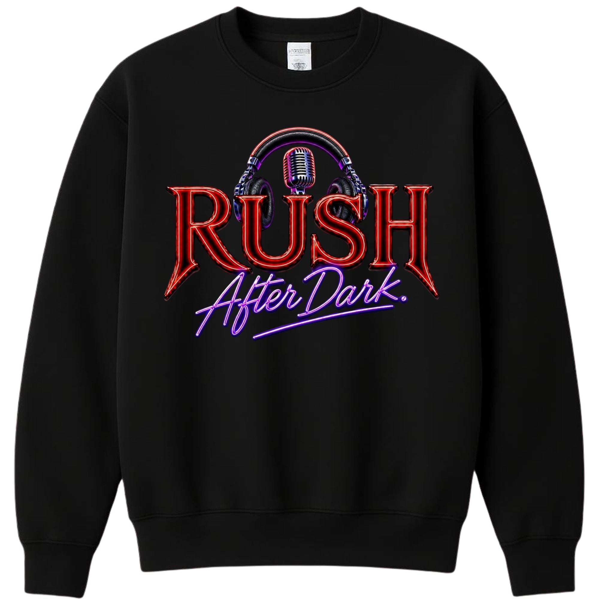 RUSH After Dark Neon Graphic Sweatshirt