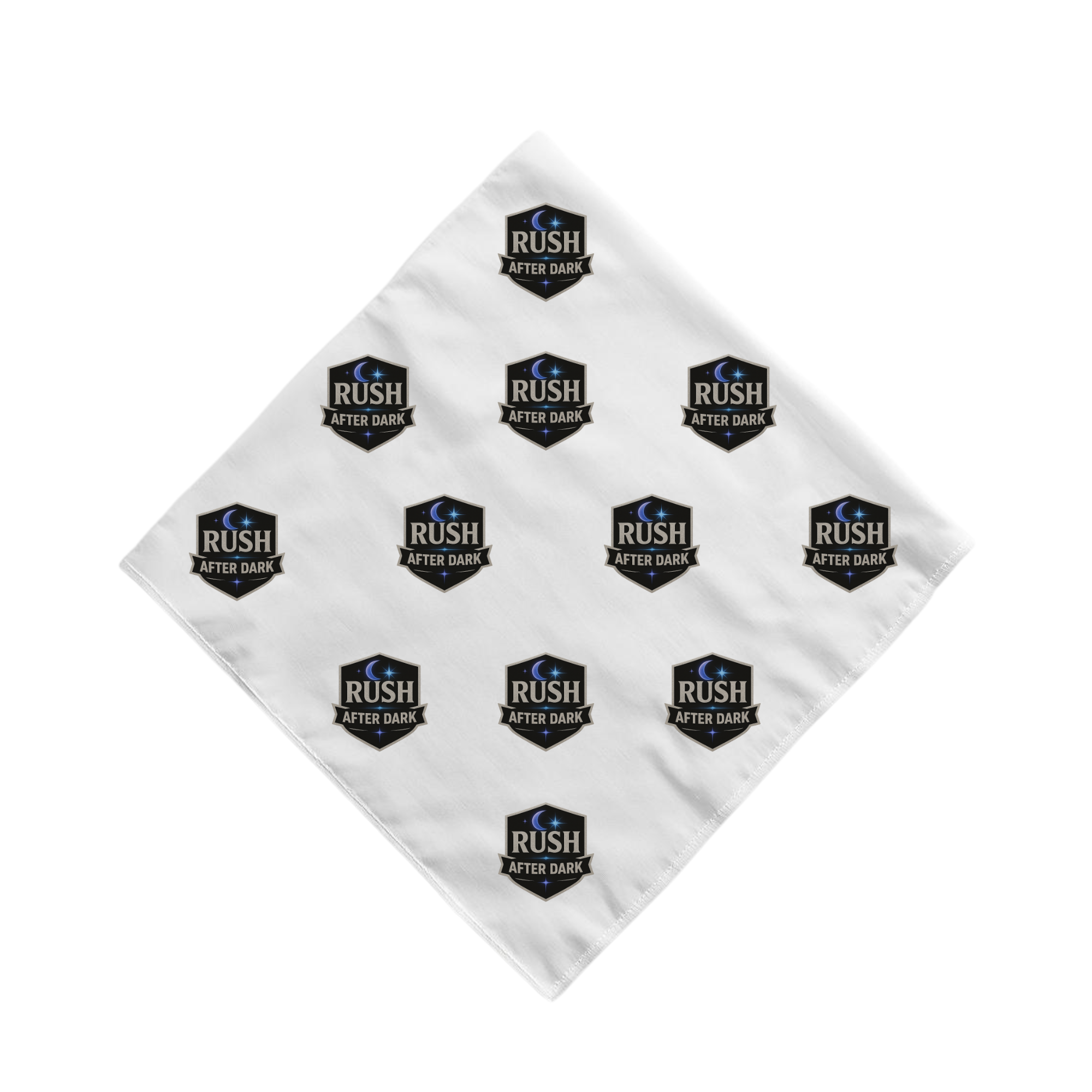 Rush After Dark Bandanas | Logo Bandanas in Multiple Colors