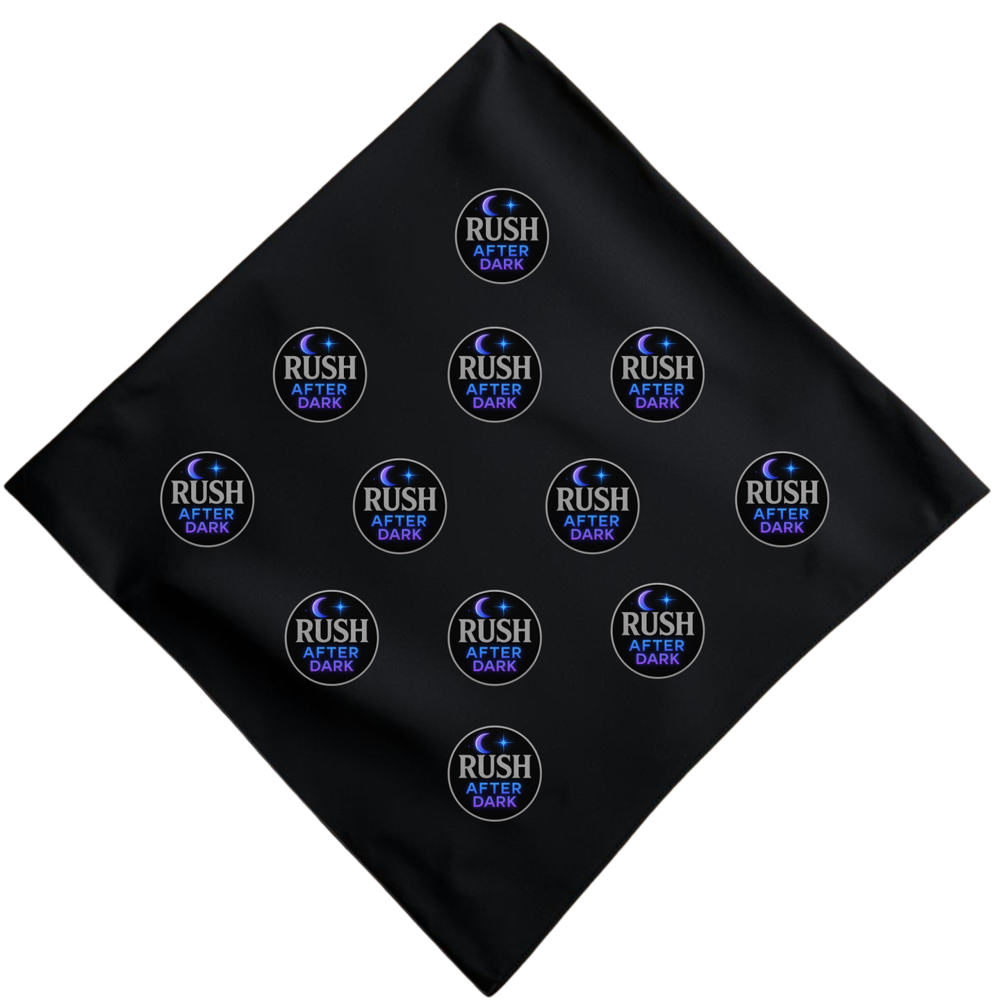 Rush After Dark Bandanas | Logo Bandanas in Multiple Colors