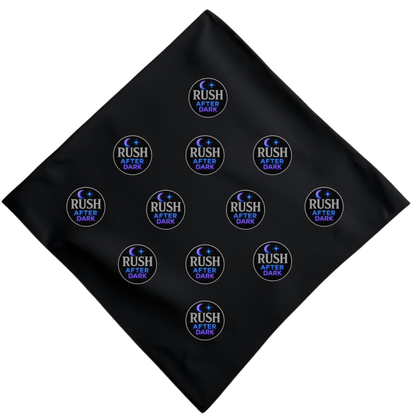 Rush After Dark Bandanas | Logo Bandanas in Multiple Colors