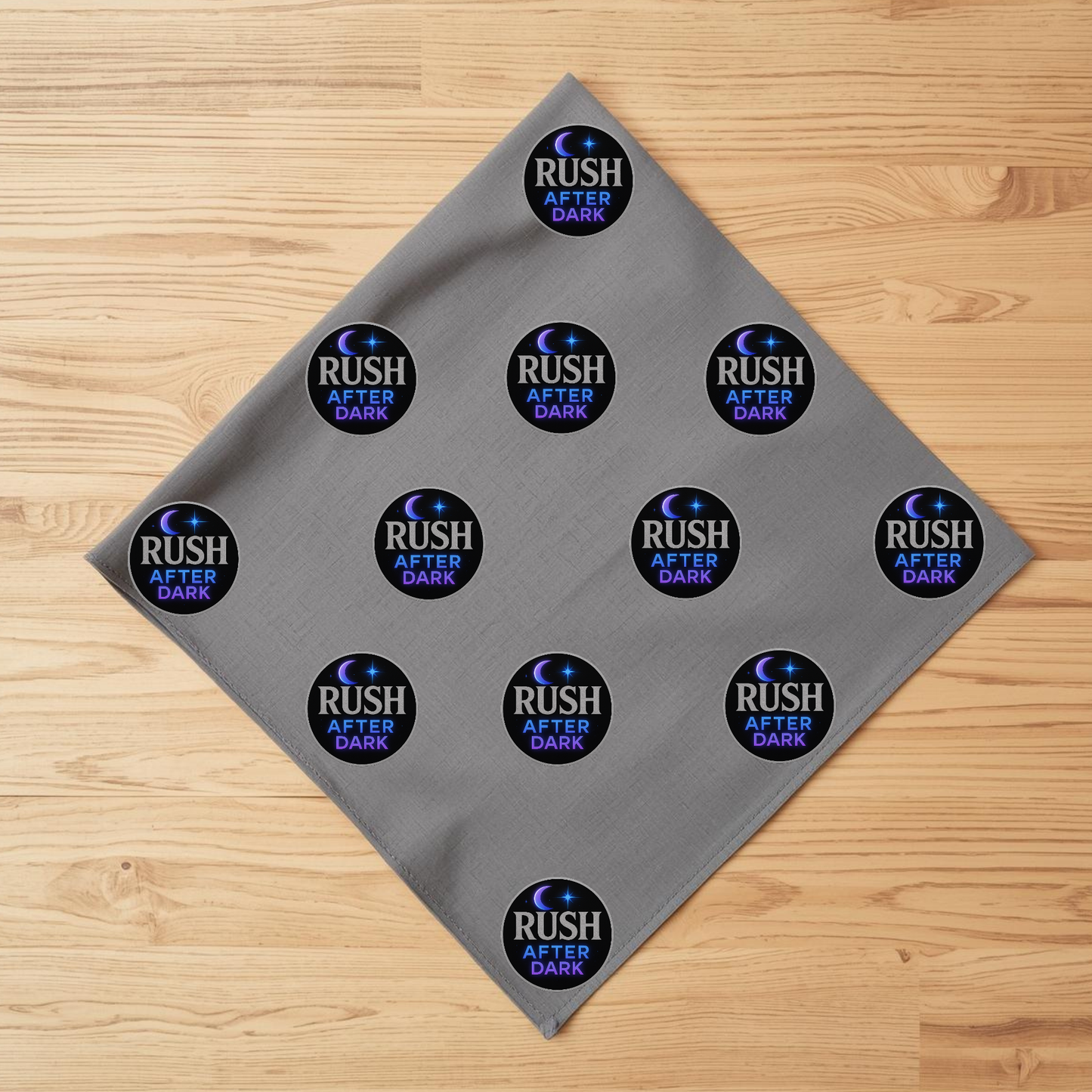 Rush After Dark Bandanas | Logo Bandanas in Multiple Colors