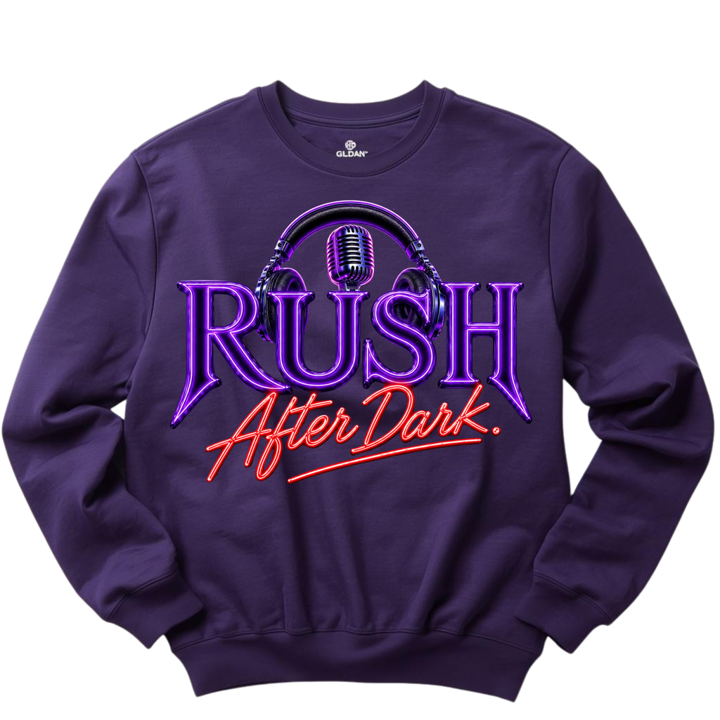 RUSH After Dark Neon Graphic Sweatshirt