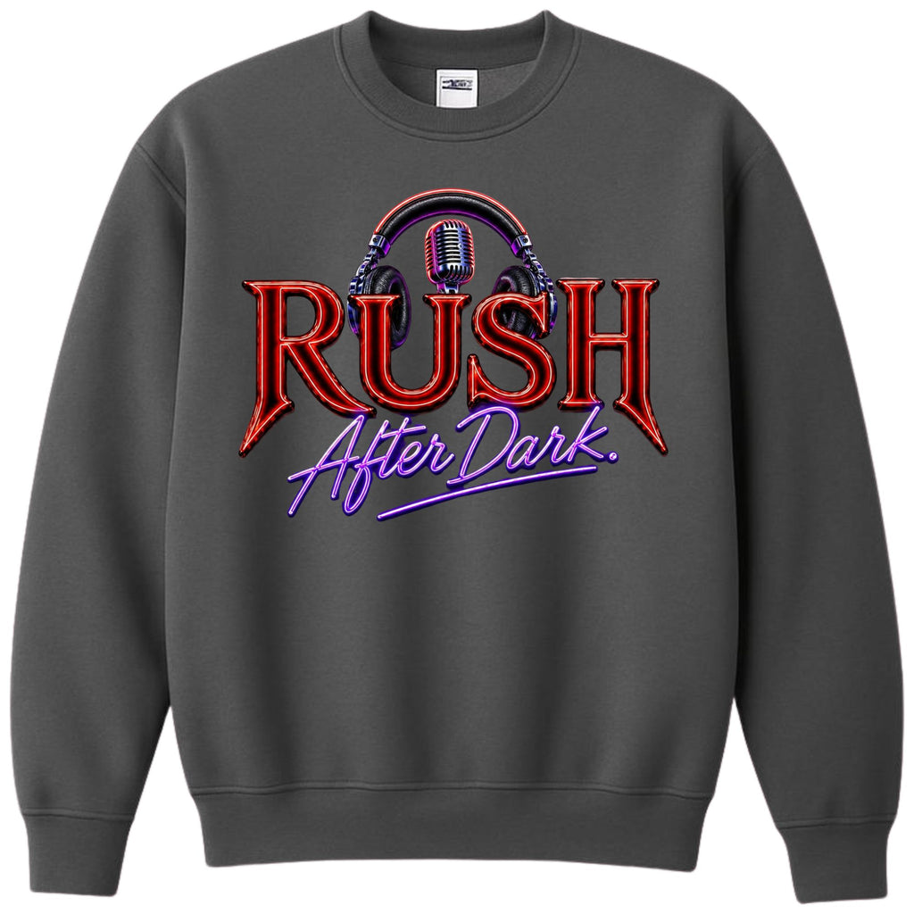 RUSH After Dark Neon Graphic Sweatshirt