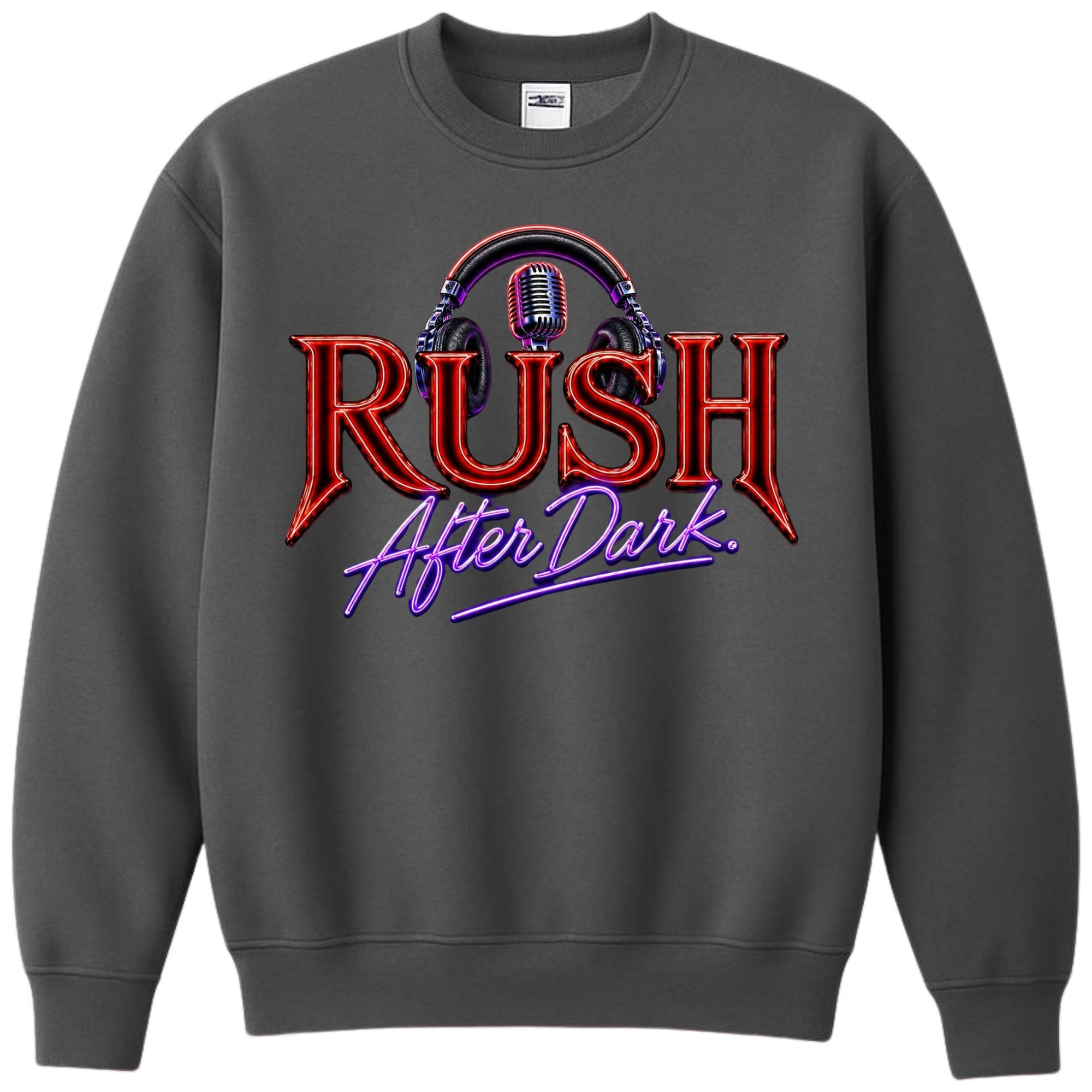 RUSH After Dark Neon Graphic Sweatshirt