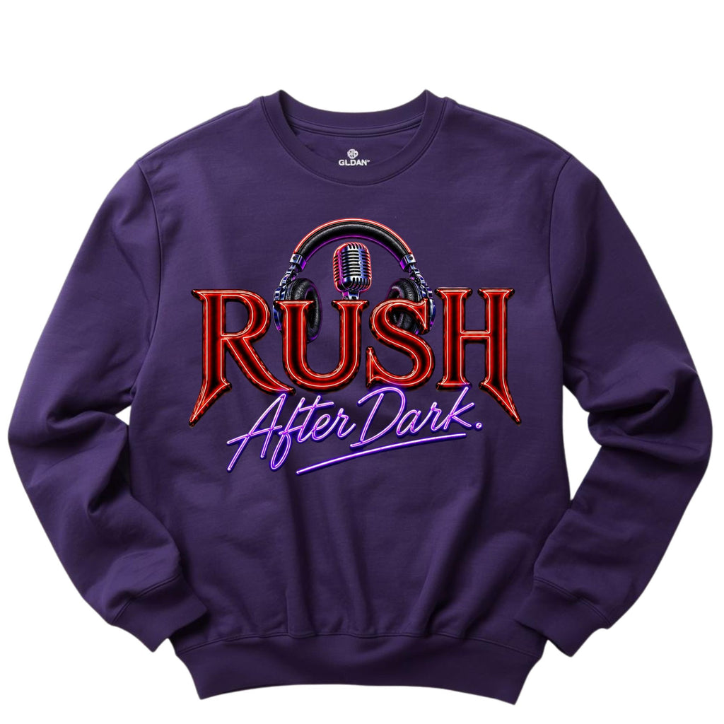 RUSH After Dark Neon Graphic Sweatshirt