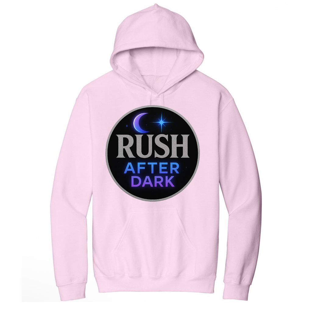 Rush After Dark Circle | Retro Night Music Hoodie