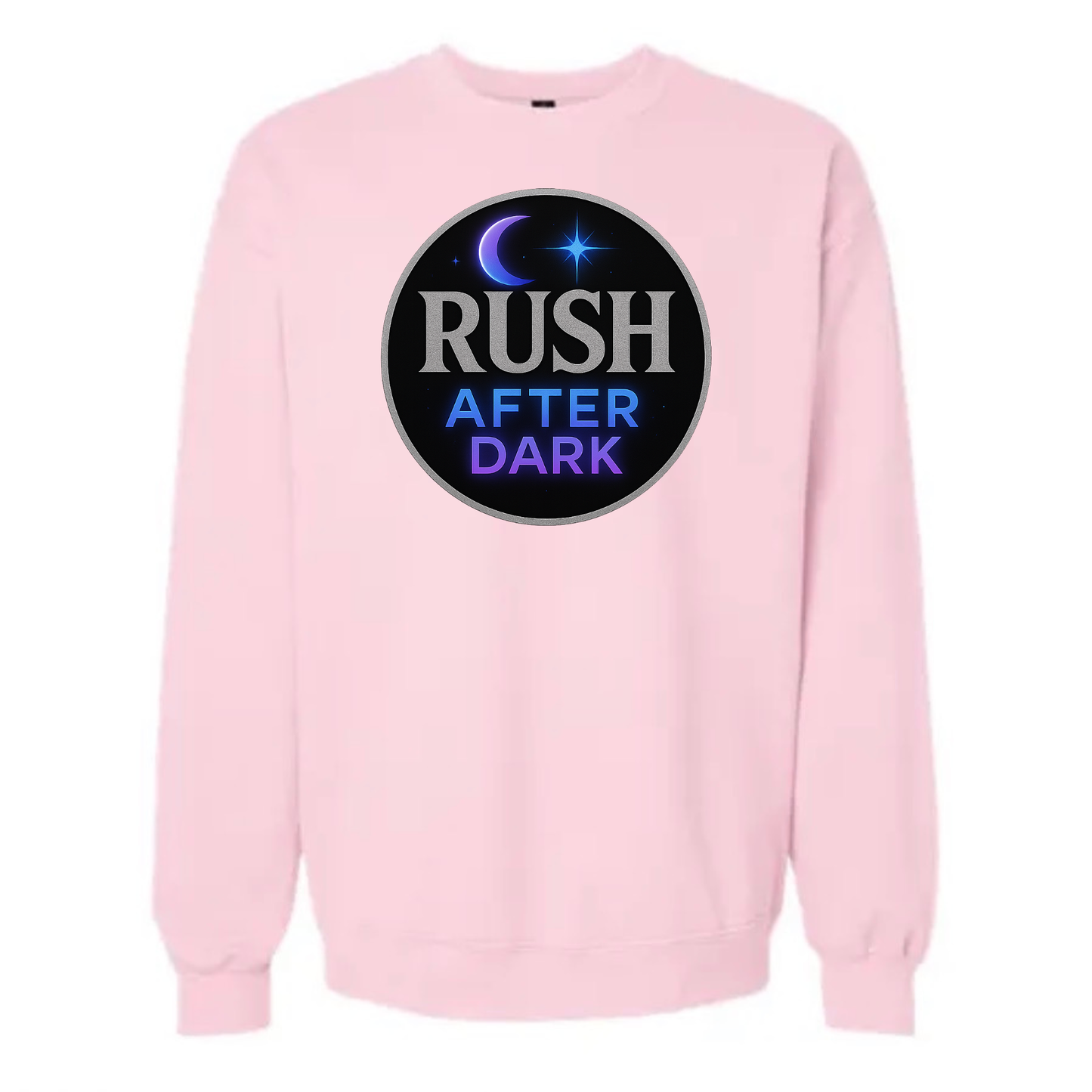 Rush After Dark Circle | Retro Night Music Sweatshirt