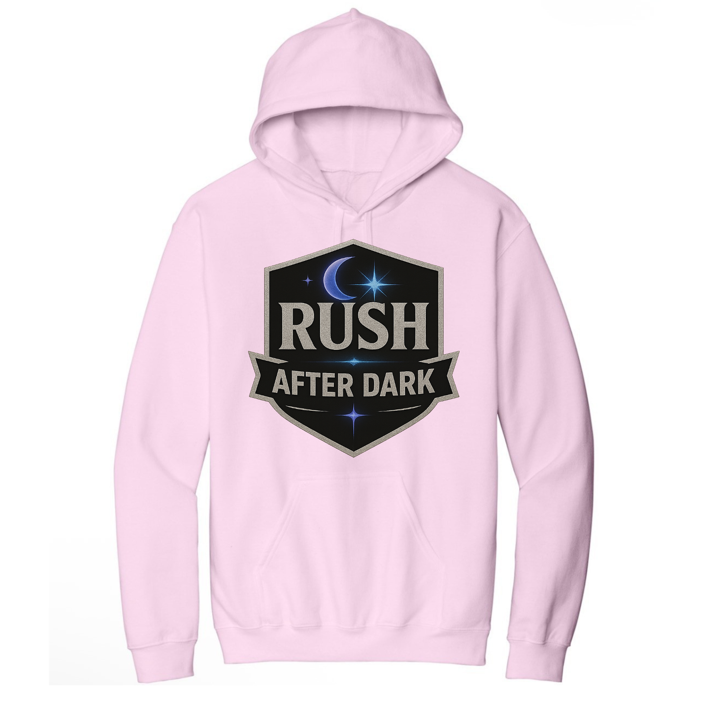 Rush After Dark Shield | Retro Night Hoodie