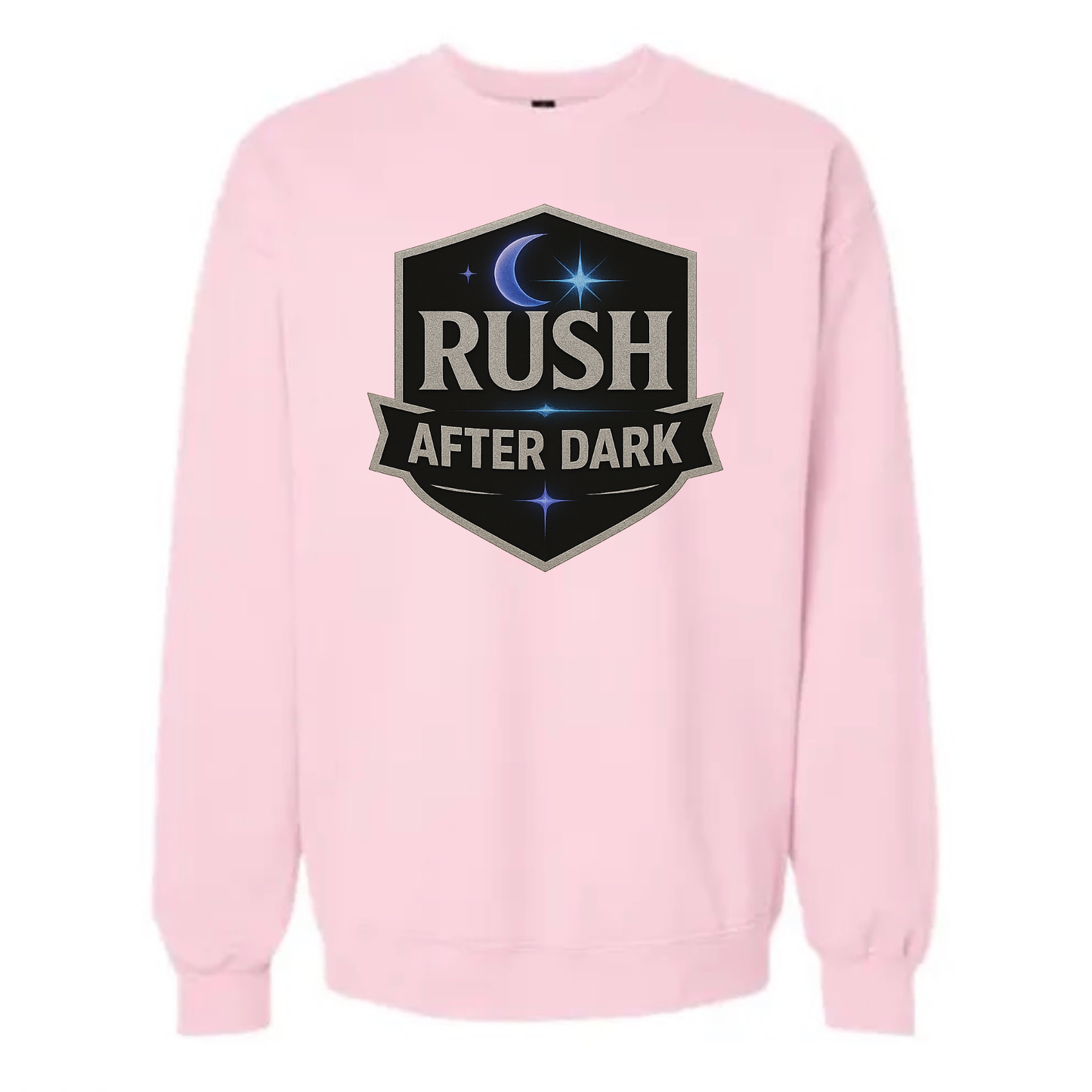 Rush After Dark Shield | Retro Night Sweatshirt