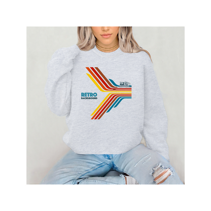 Retro 1970s Vintage Aesthetic T or Graphic Sweatshirt – Bold, Colorful & Timeless Throwback Style