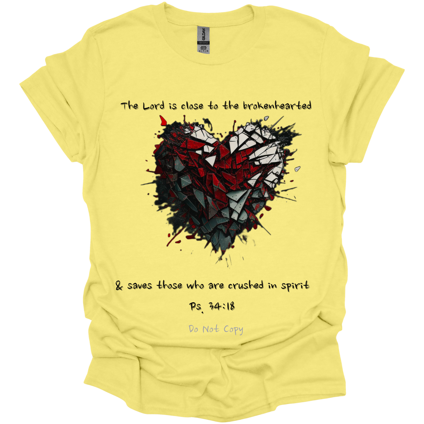 The Lord Is Close DTF Transfer ONLY - This is NOT a T-Shirt