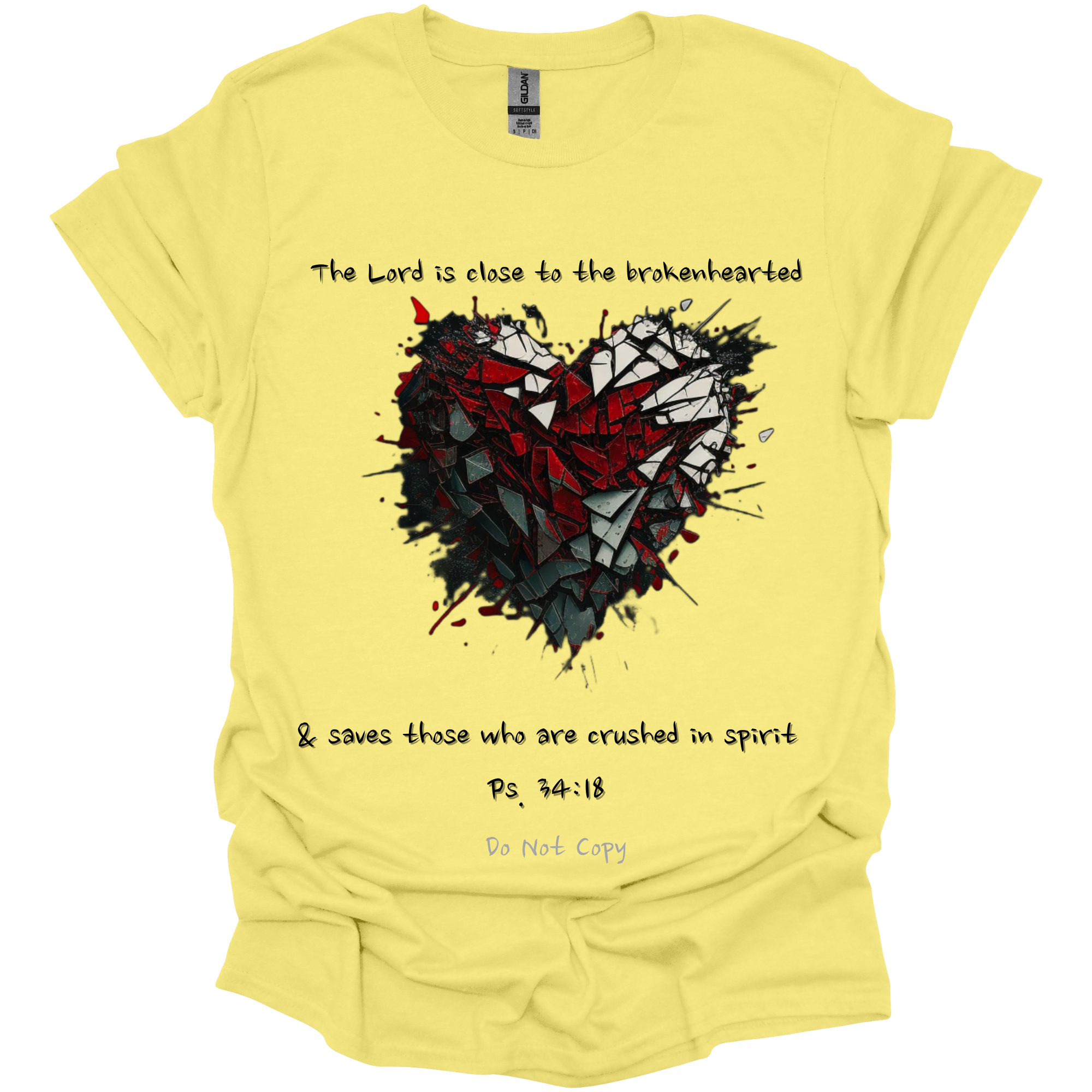 The Lord Is Close DTF Transfer ONLY - This is NOT a T-Shirt