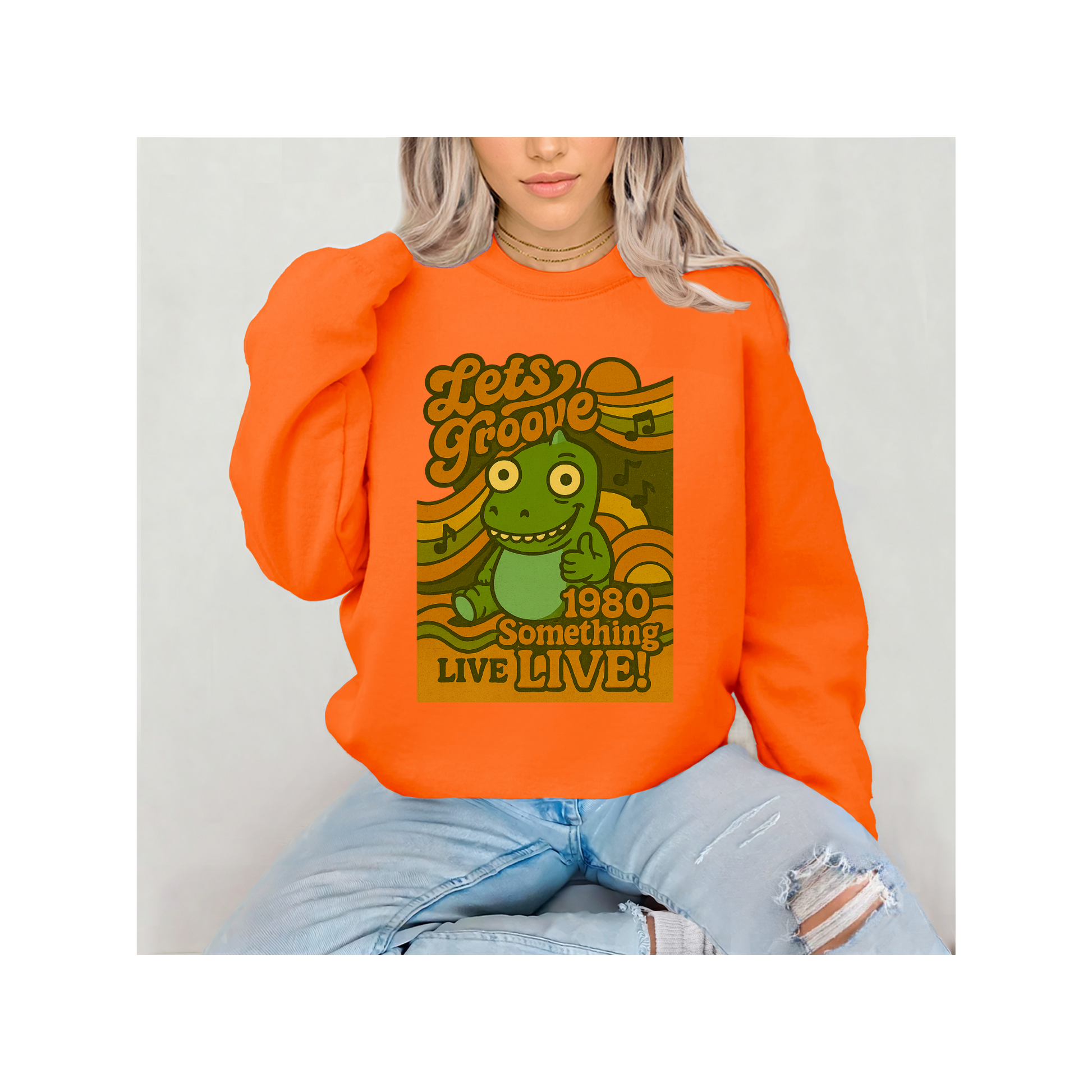 Retro 1980 Something LIVE Tiny Diny T-shirt or Sweatshirt