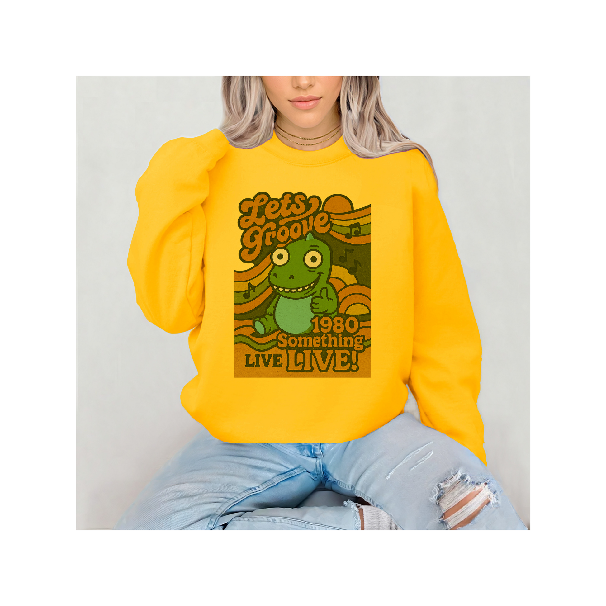 Retro 1980 Something LIVE Tiny Diny T-shirt or Sweatshirt
