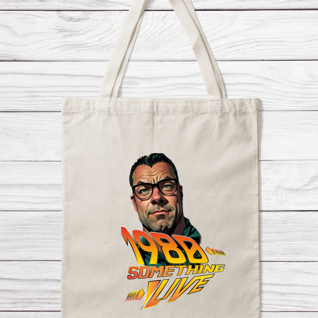 1980 Something LIVE Retro Tote Bag