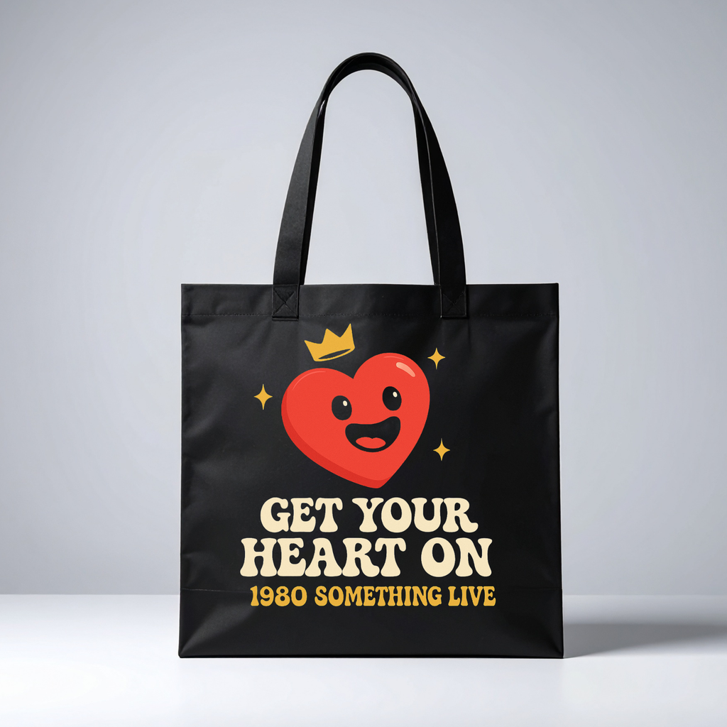 1980 Something LIVE Tote Bag Collection (Variety of Designs Available) – Where Nostalgia, Humor & Heart Collide