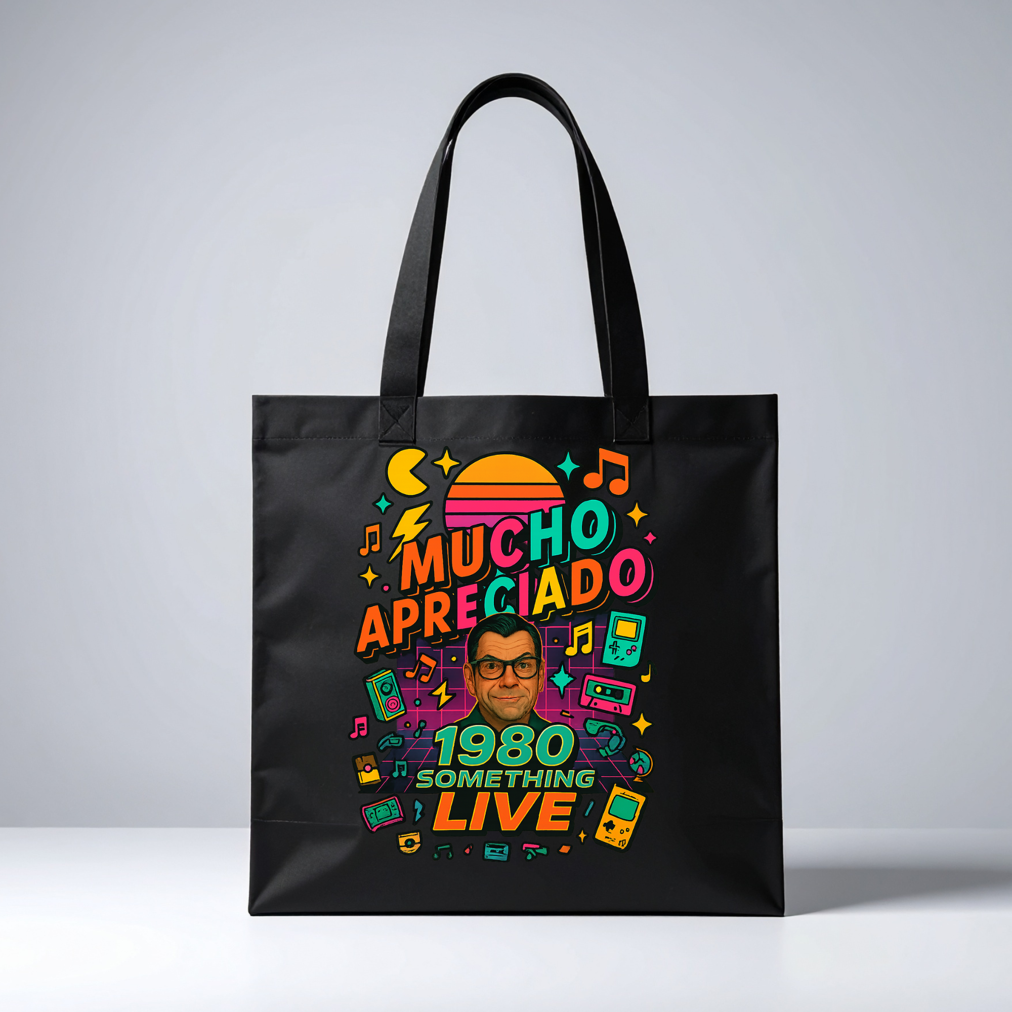 1980 Something LIVE Tote Bag Collection (Variety of Designs Available) – Where Nostalgia, Humor & Heart Collide