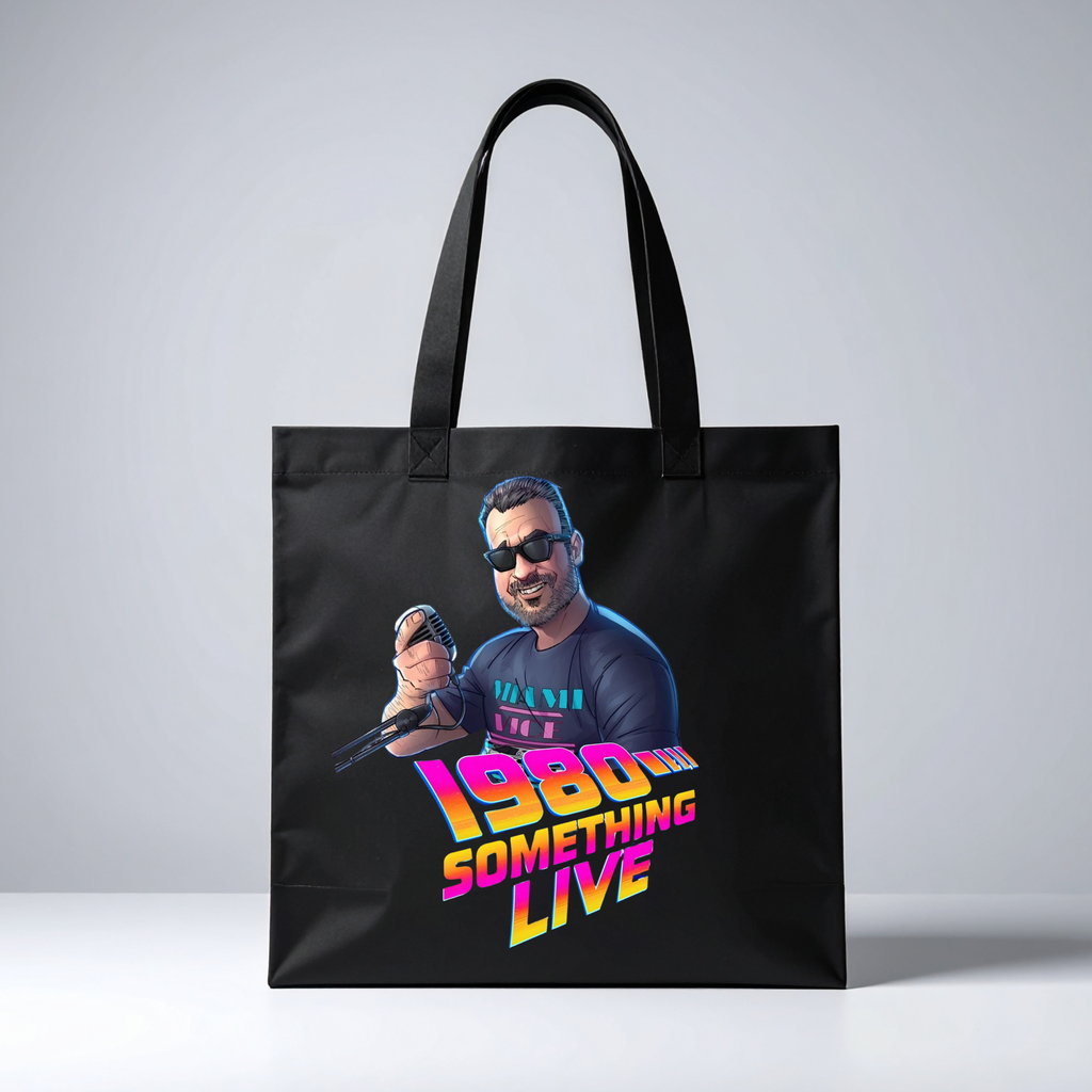 1980 Something LIVE Tote Bag Collection (Variety of Designs Available) – Where Nostalgia, Humor & Heart Collide