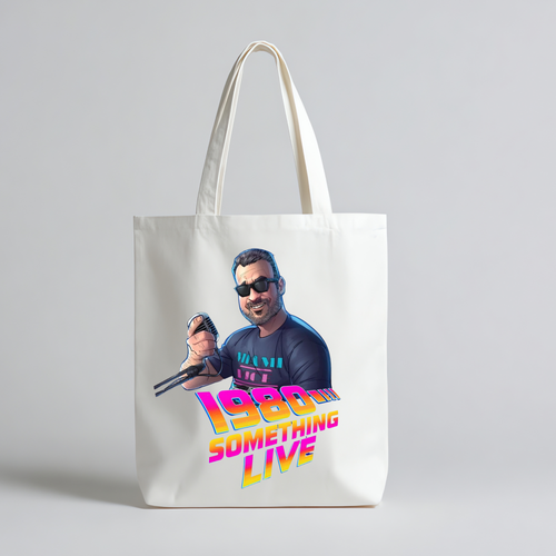 1980 Something LIVE Tote Bag Collection (Variety of Designs Available) – Where Nostalgia, Humor & Heart Collide