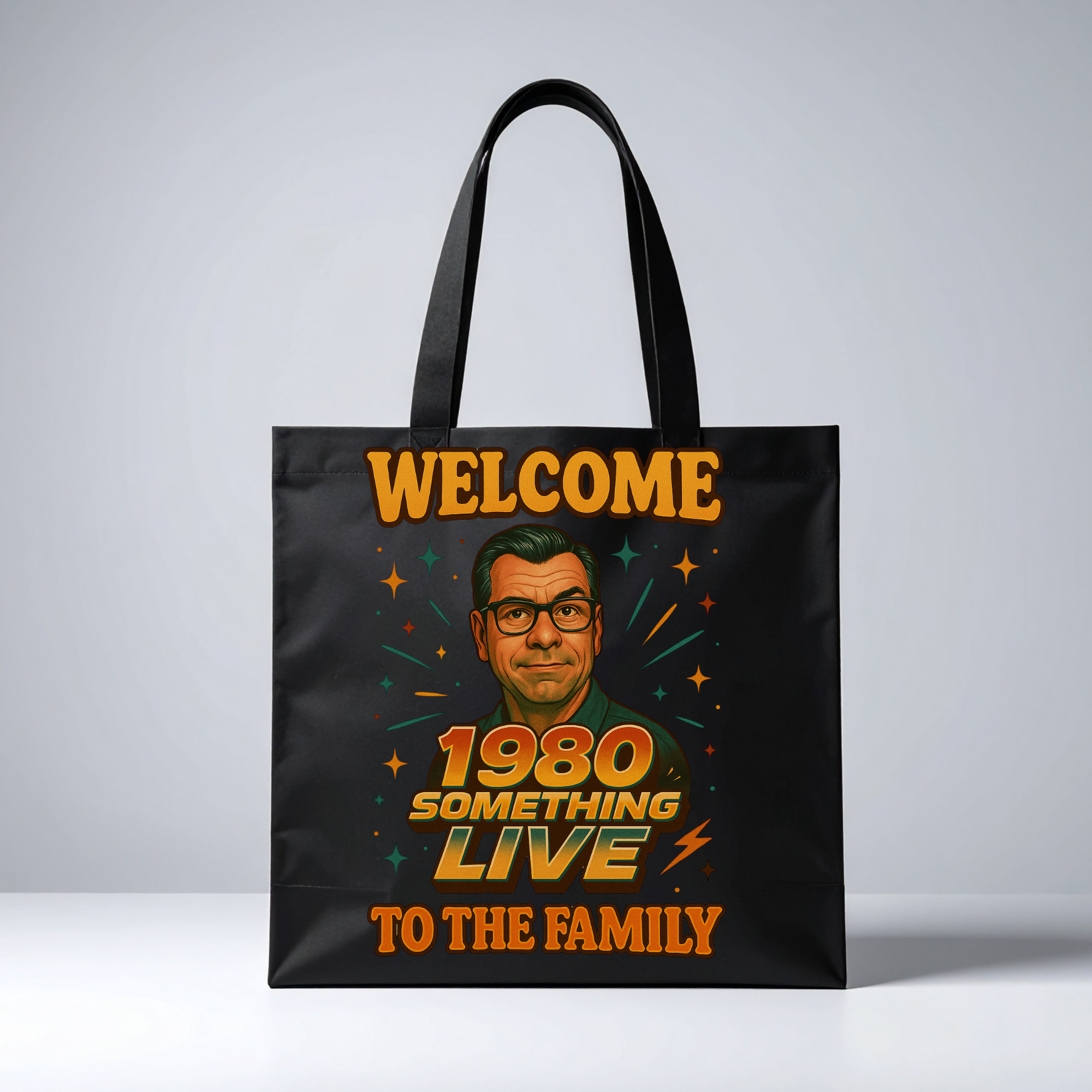 1980 Something LIVE Tote Bag Collection (Variety of Designs Available) – Where Nostalgia, Humor & Heart Collide