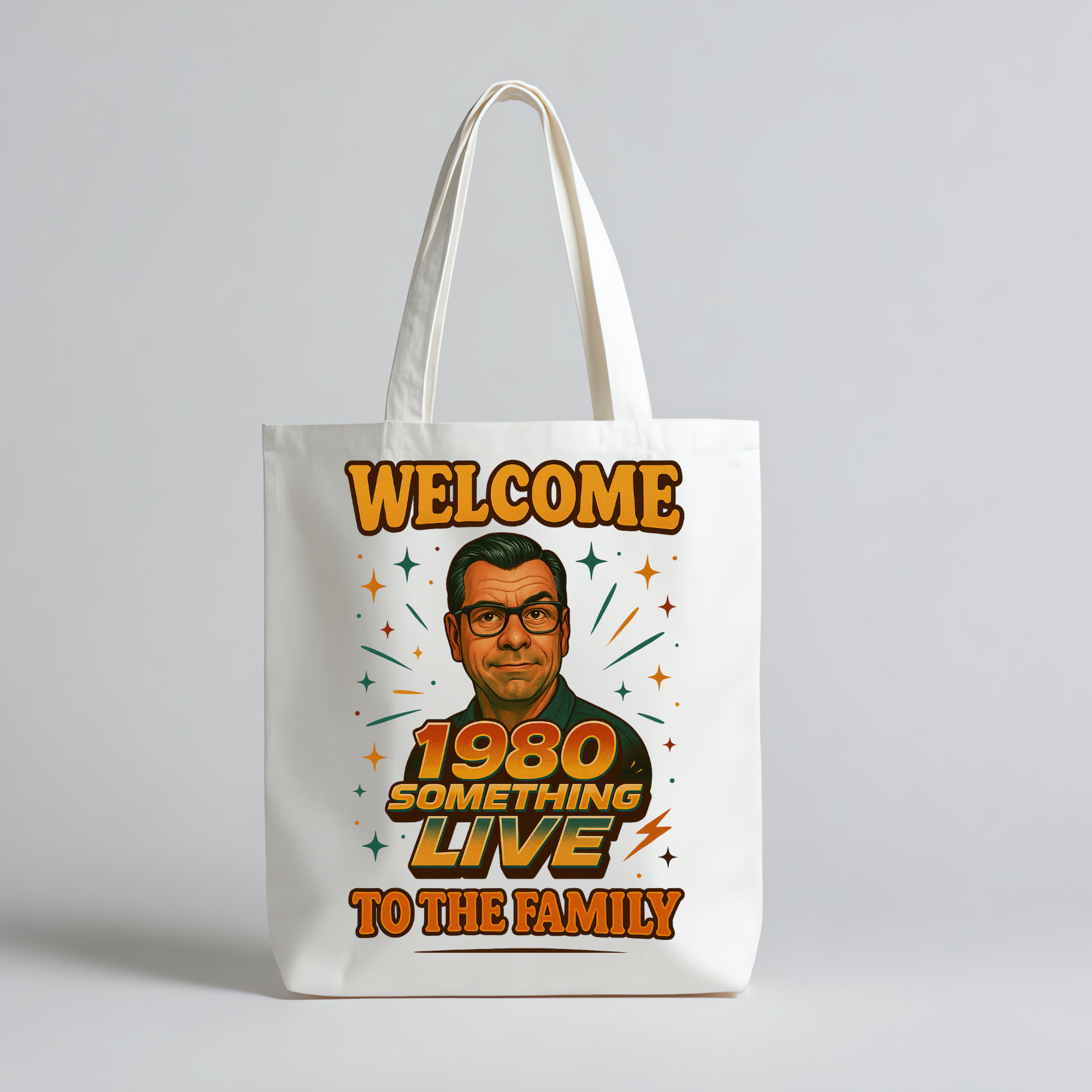 1980 Something LIVE Tote Bag Collection (Variety of Designs Available) – Where Nostalgia, Humor & Heart Collide