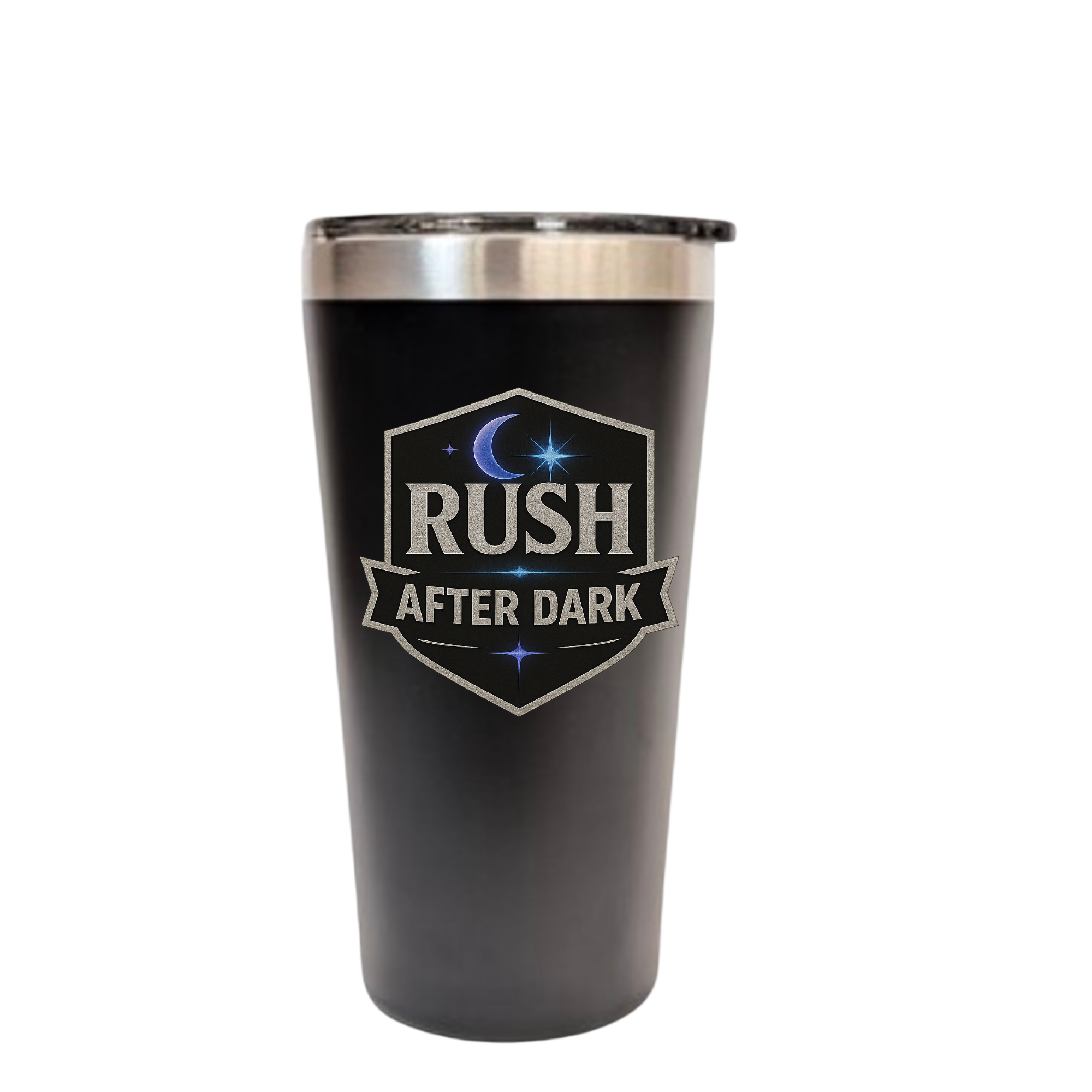 Rush After Dark R.A.D. Squad Tumbler | Insulated Stainless Steel Cup 20 oz